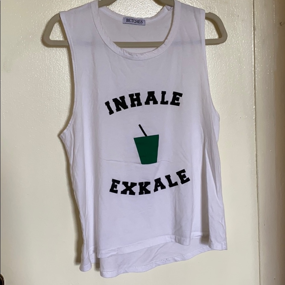 Inhale Exkale Top from Betches
